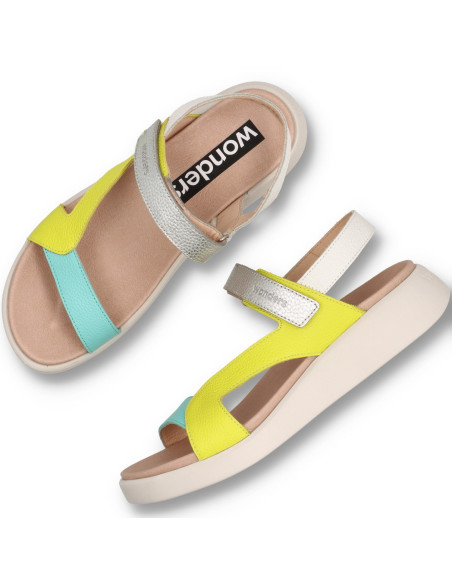 Wonders C-6543 - Sandalias planas HALI - Imagen 4