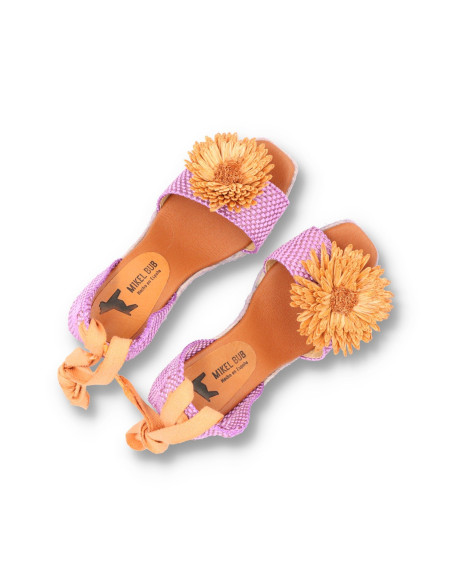 MIKEL BUB 07 - ESPADRILLES DE CUÑA YUTE - Imagen 3
