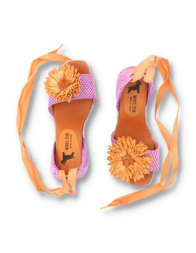 MIKEL BUB 07 - ESPADRILLES DE CUÑA YUTE - Imagen 5