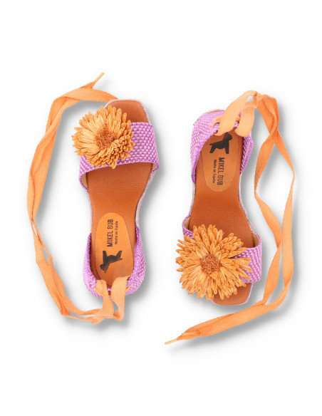 MIKEL BUB 07 - ESPADRILLES DE CUÑA YUTE - Imagen 5