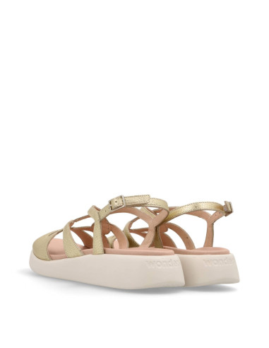 Wonders C-6550 - SANDALIAS MAR 50 ORO Sandalias - Imagen 3