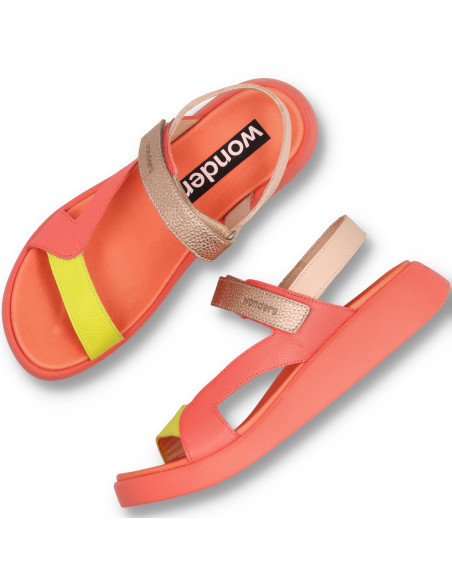 Wonders C-6543 - Sandalias planas HALI - Imagen 4