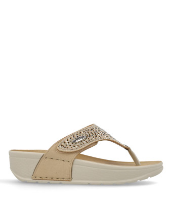 FLY FLOT 38-187KB - SANDALIA CUÑA Zapatos Confort - Imagen 1