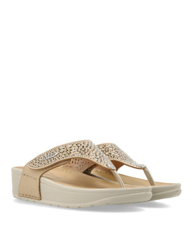 FLY FLOT 38-187KB - SANDALIA CUÑA Zapatos Confort - Imagen 2