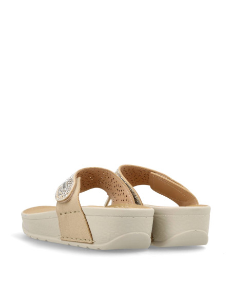 FLY FLOT 38-187KB - SANDALIA CUÑA Zapatos Confort - Imagen 3