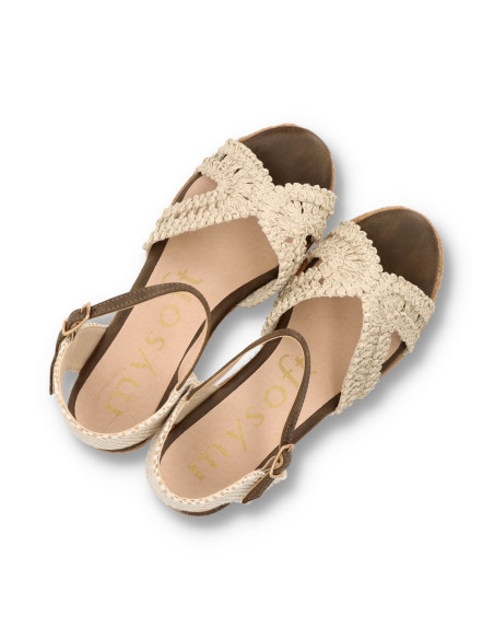 Mysoft 26M116 - SANDALIA YUTE Sandalias - Imagen 4