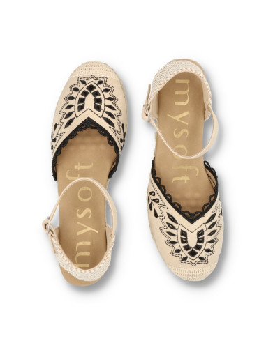 Mysoft 26M104 - ALPARGATAS BORDADAS ALPARGATAS - Imagen 6