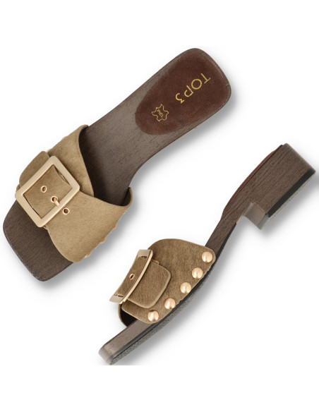 Top3 SF1642 - ZUECO HEBILLA Zueco-mule - Imagen 5