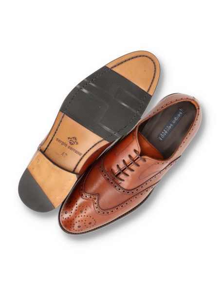 Sergio Serrano 2807 - Blucher brocado Zapatos De Vestir - Imagen 6