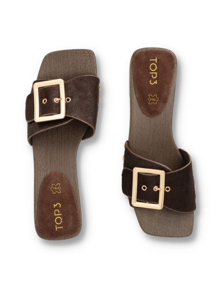 Top3 SF1642 - ZUECO HEBILLA Zueco-mule - Imagen 6