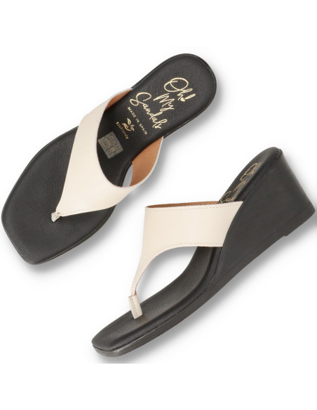 OH my Sandals 6056 - SANDALIA THONG CUÑA Sandalias - Imagen 5