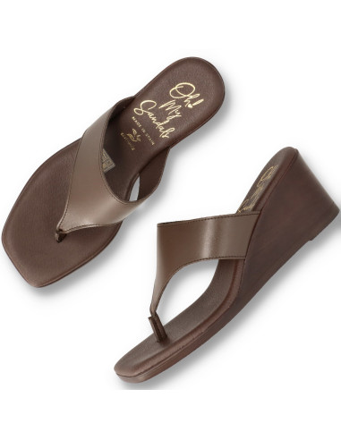 OH my Sandals 6056 - SANDALIA THONG CUÑA Sandalias - Imagen 5