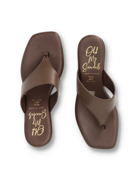 OH my Sandals 6056 - SANDALIA THONG CUÑA Sandalias - Imagen 6