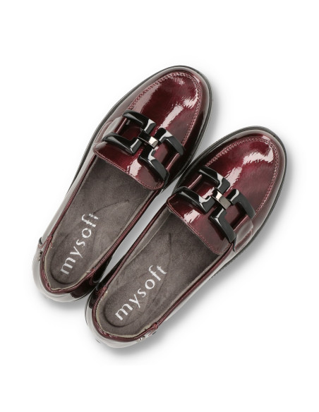 Mysoft 26M585 - MOCASÍN CUÑA Mocasines - Imagen 4