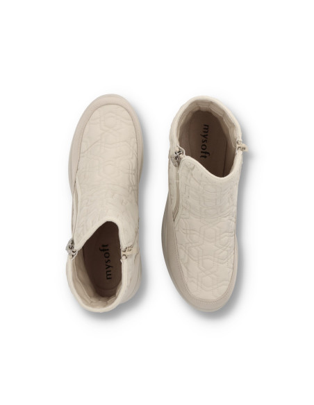 Mysoft 26M654 - BOTÍN CUÑA Botines - Imagen 6