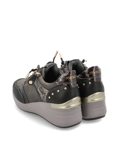 Mysoft 26M593 - ZAPATILLA CUÑA ZAPATOS CUÑA - Imagen 3