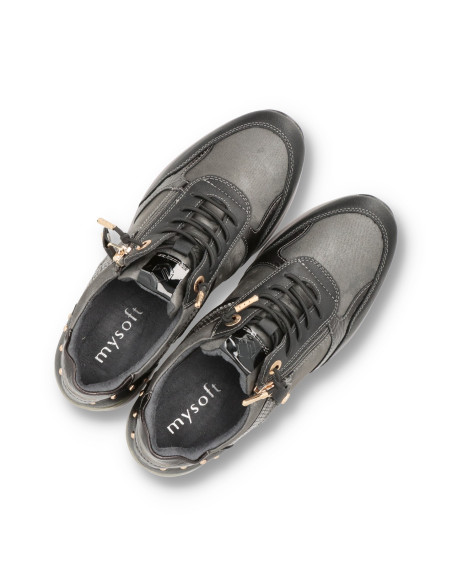 Mysoft 26M593 - ZAPATILLA CUÑA ZAPATOS CUÑA - Imagen 4