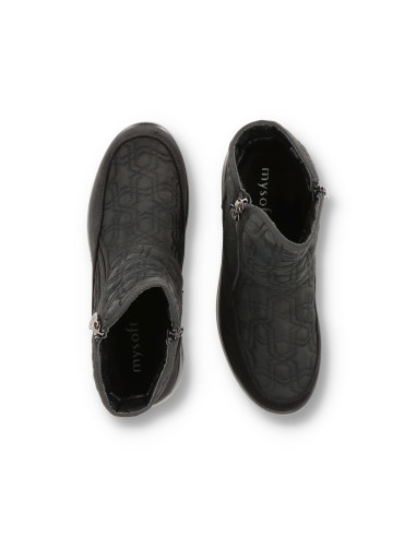 Mysoft 26M654 - BOTÍN CUÑA Botines - Imagen 6