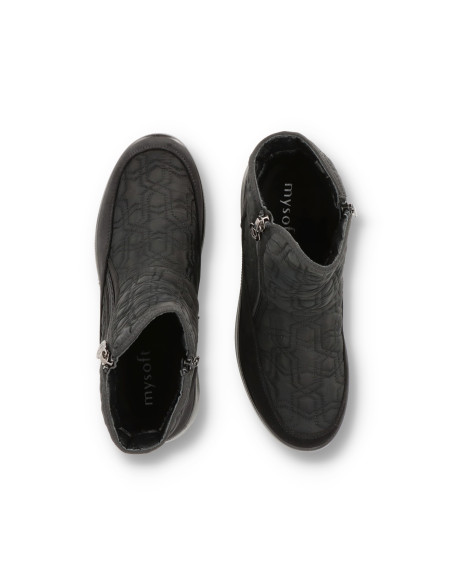 Mysoft 26M654 - BOTÍN CUÑA Botines - Imagen 6