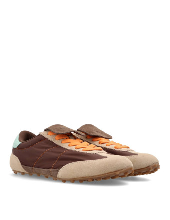 Gioseppo 80274 - SNEAKERS MARRON NYLON Y PIEL Zapatillas Deportivas - Imagen 2