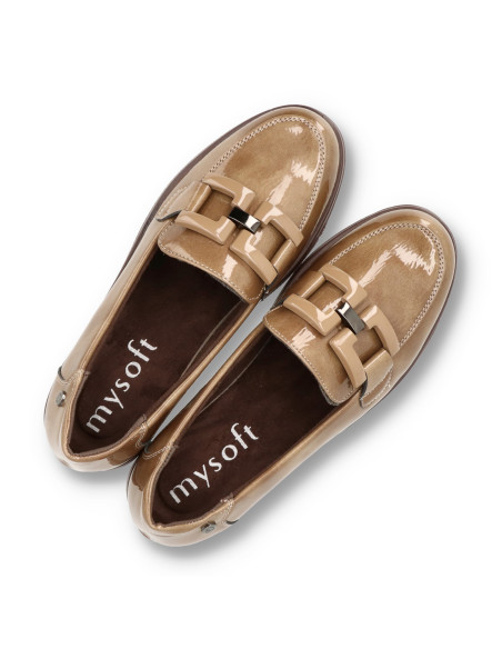 Mysoft 26M585 - MOCASÍN CUÑA Mocasines - Imagen 4