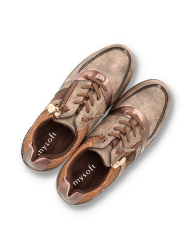 Mysoft 26M578 - DEPORTIVO STRASS Zapatos - Imagen 4