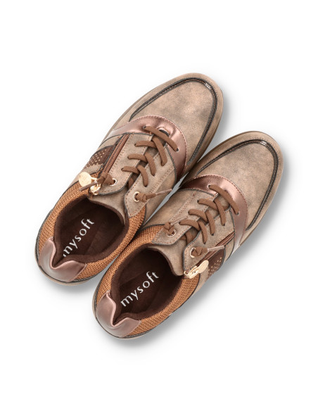 Mysoft 26M578 - DEPORTIVO STRASS Zapatos - Imagen 4
