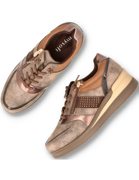 Mysoft 26M578 - DEPORTIVO STRASS Zapatos - Imagen 5
