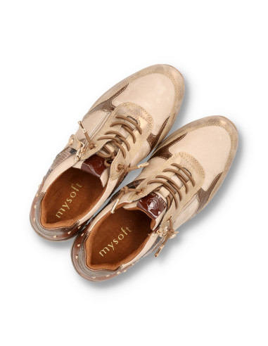 Mysoft 26M593 - ZAPATILLA CUÑA ZAPATOS CUÑA - Imagen 4