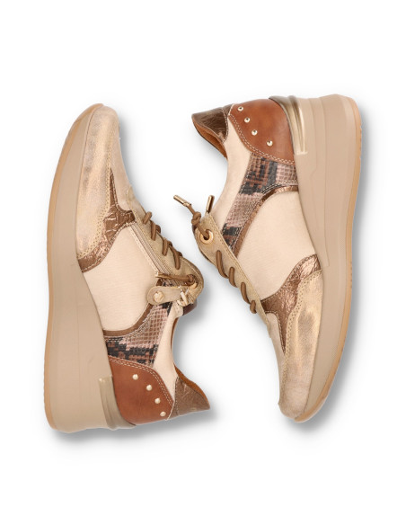 Mysoft 26M593 - ZAPATILLA CUÑA ZAPATOS CUÑA - Imagen 6