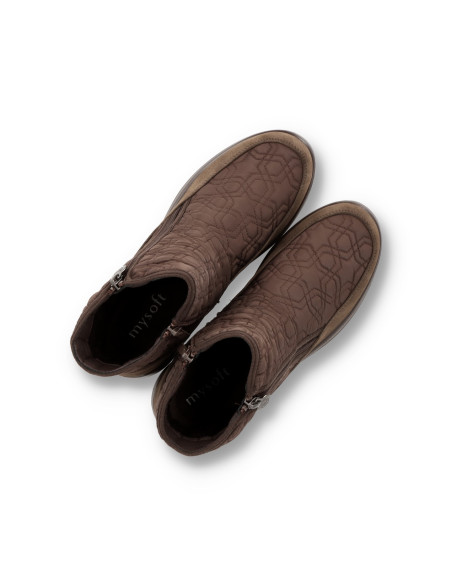 Mysoft 26M654 - BOTÍN CUÑA Botines - Imagen 4