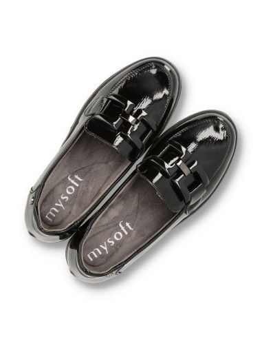 Mysoft 26M585 - MOCASÍN CUÑA Mocasines - Imagen 4