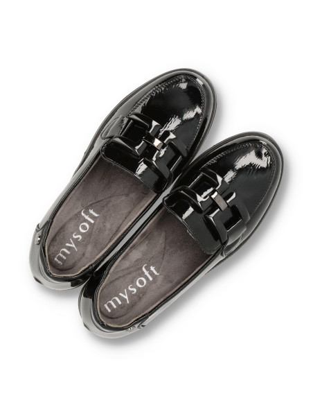 Mysoft 26M585 - MOCASÍN CUÑA Mocasines - Imagen 4