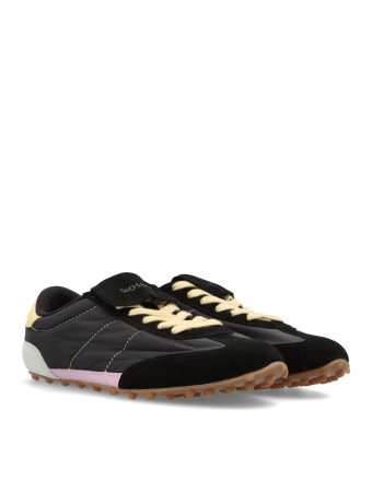 Gioseppo 80275 - SNEAKERS MARRON NYLON Y PIEL Zapatillas Deportivas - Imagen 2