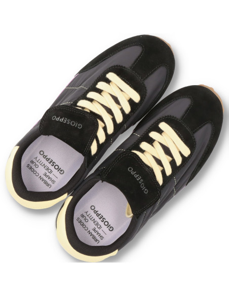 Gioseppo 80275 - SNEAKERS MARRON NYLON Y PIEL Zapatillas Deportivas - Imagen 4