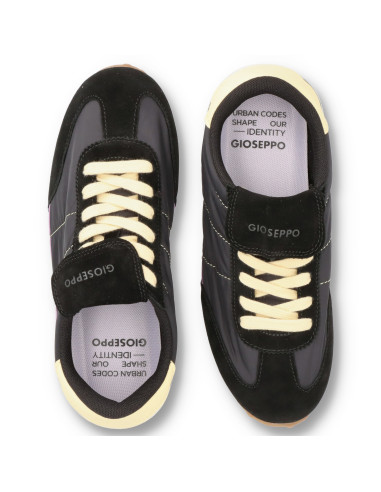 Gioseppo 80275 - SNEAKERS MARRON NYLON Y PIEL Zapatillas Deportivas - Imagen 5