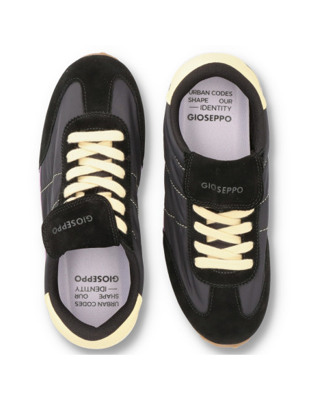 Gioseppo 80275 - SNEAKERS MARRON NYLON Y PIEL Zapatillas Deportivas - Imagen 5