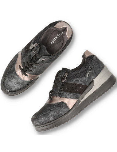 Mysoft 26M578 - DEPORTIVO STRASS Zapatos - Imagen 5