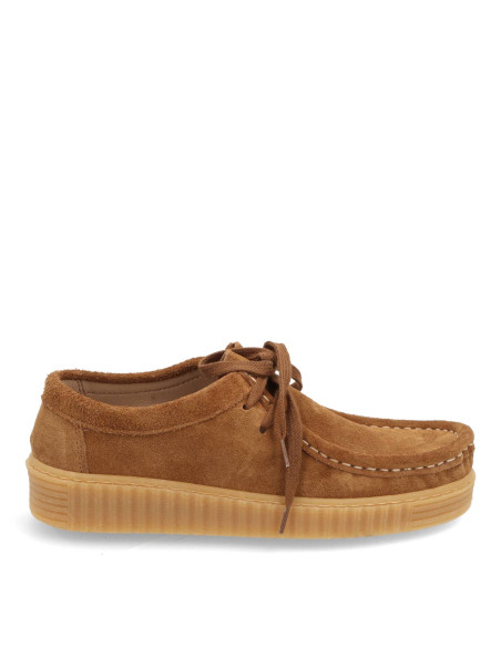R-STAR 84765WS - Zapato Wallabee Mujer Zapatos Sport - Imagen 1