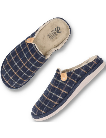 Sv 047L-000 GLASGOW - ZAPATILLA CASA RALLAS Zapatillas Casa - Imagen 5