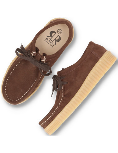 R-STAR 84765WS - Zapato Wallabee Mujer Zapatos Sport - Imagen 5