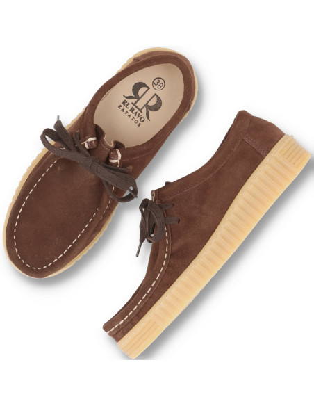 R-STAR 84765WS - Zapato Wallabee Mujer Zapatos Sport - Imagen 5