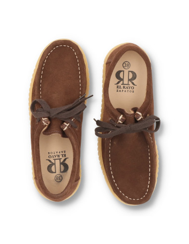 R-STAR 84765WS - Zapato Wallabee Mujer Zapatos Sport - Imagen 6