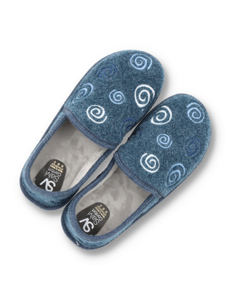 Sv 03L-BUCLE - ZAPATILLA CASA ESTRELLAS Zapatillas Casa - Imagen 4