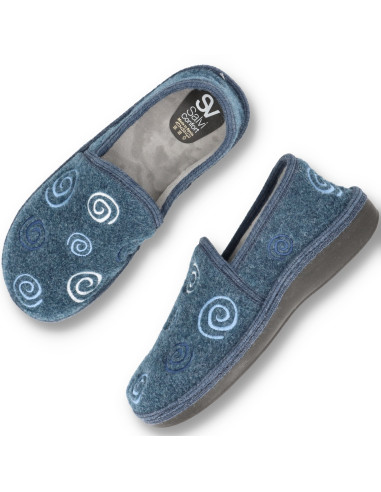 Sv 03L-BUCLE - ZAPATILLA CASA ESTRELLAS Zapatillas Casa - Imagen 5