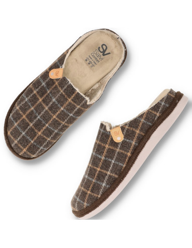 Sv 047L-000 GLASGOW - ZAPATILLA CASA RALLAS Zapatillas Casa - Imagen 5