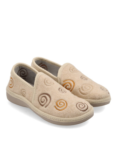 Sv 03L-BUCLE - ZAPATILLA CASA ESTRELLAS Zapatillas Casa - Imagen 2