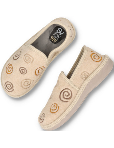 Sv 03L-BUCLE - ZAPATILLA CASA ESTRELLAS Zapatillas Casa - Imagen 5
